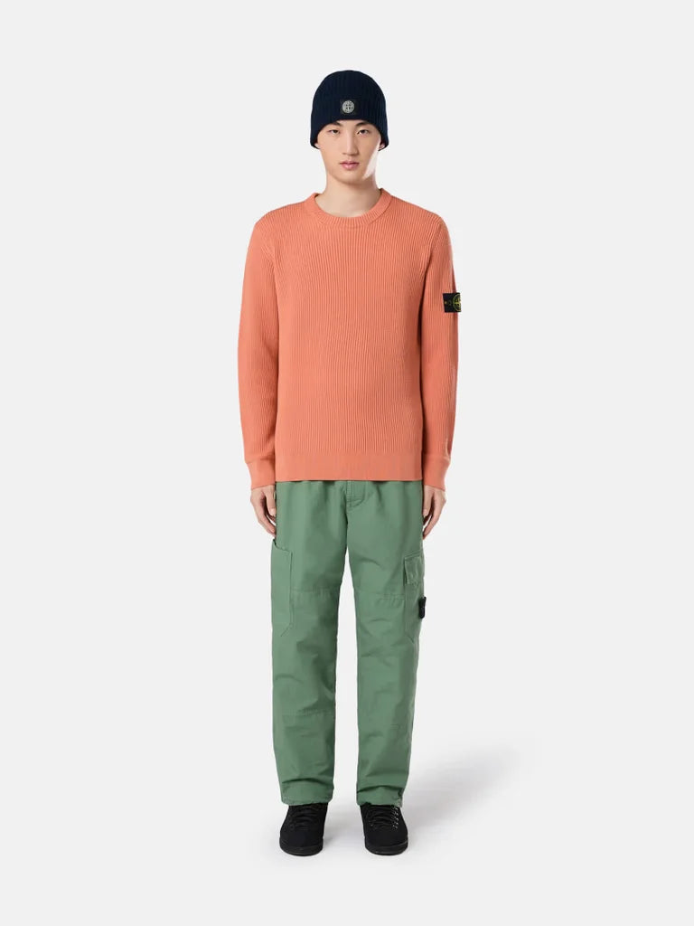 MAGLIONE STONE ISLAND ARANCIO