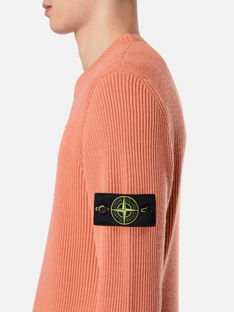 MAGLIONE STONE ISLAND ARANCIO