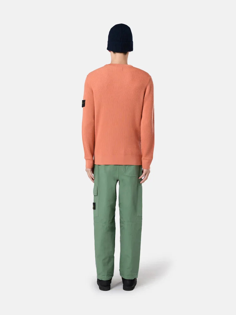 MAGLIONE STONE ISLAND ARANCIO