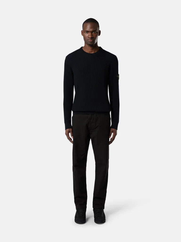 MAGLIONE STONE ISLAND BLU