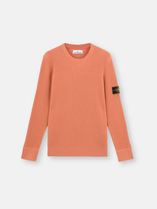 MAGLIONE STONE ISLAND ARANCIO